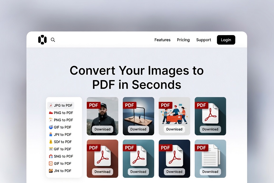 কেন Image to PDF Converter ব্যবহার করবেন
